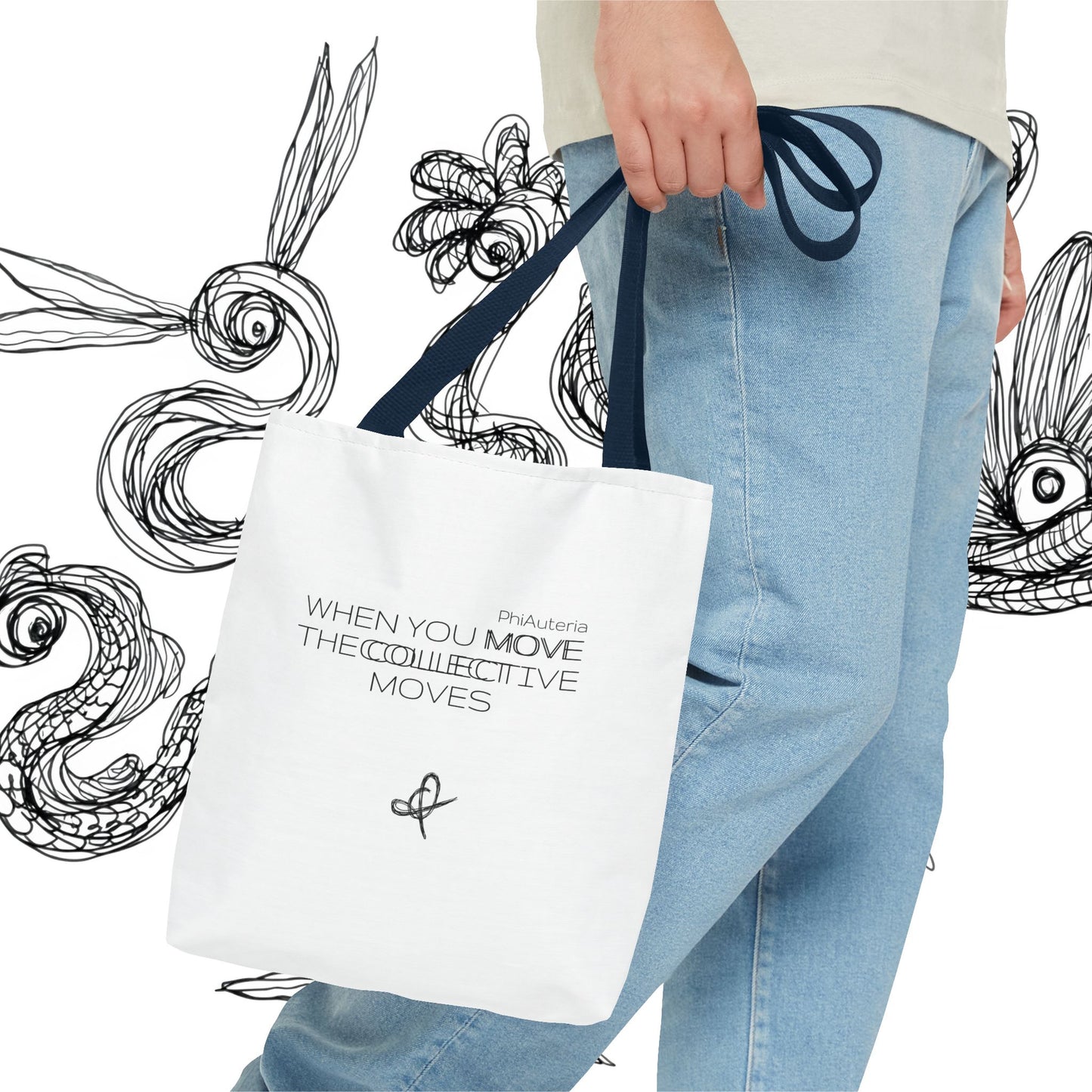When you move the collective moves' - Bag Tascherl Sackerl