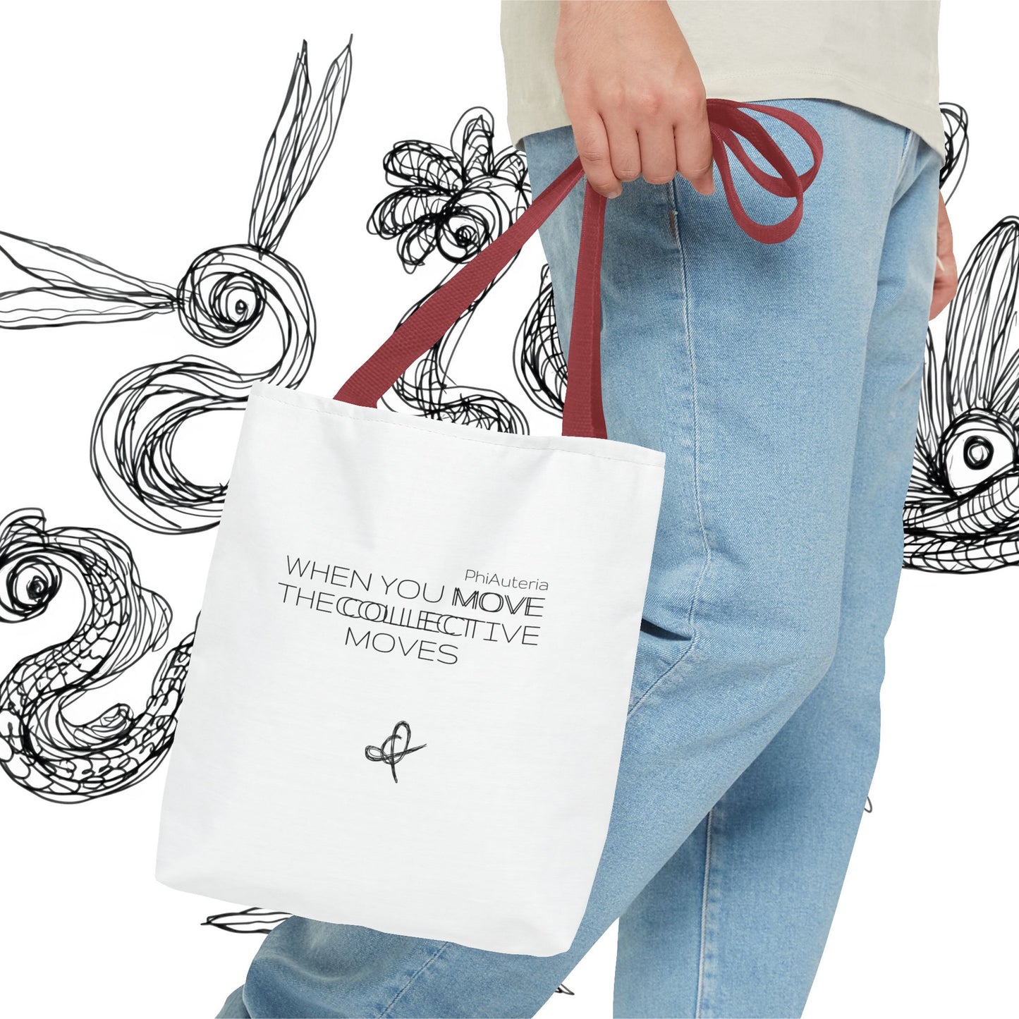 When you move the collective moves' - Bag Tascherl Sackerl