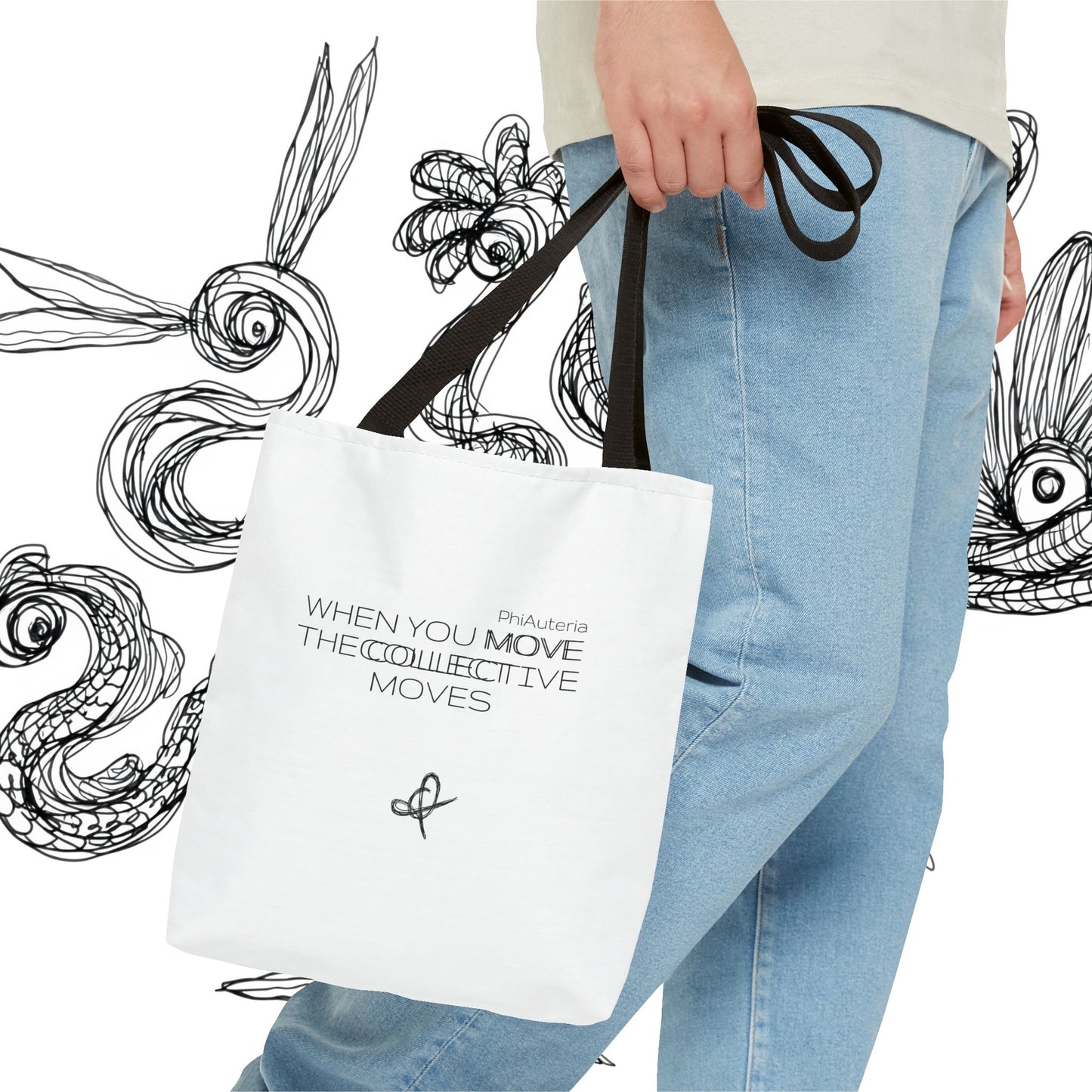 When you move the collective moves' - Bag Tascherl Sackerl